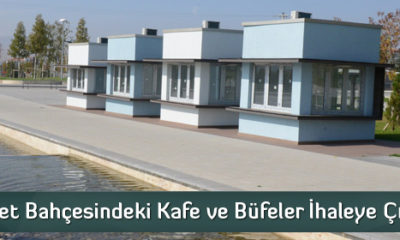 Millet Bahçesindeki Kafe ve Büfeler İhaleye Çıkıyor