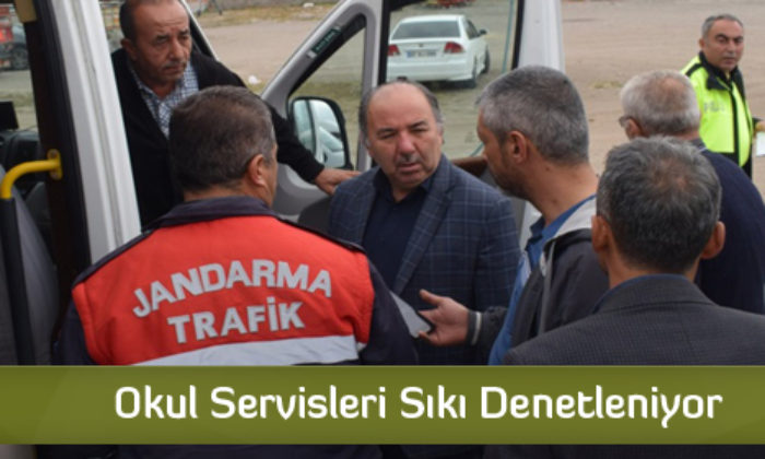 Okul Servisleri Sıkı Denetleniyor