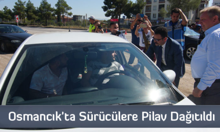Osmancık’ta Sürücülere Pilav Dağıtıldı