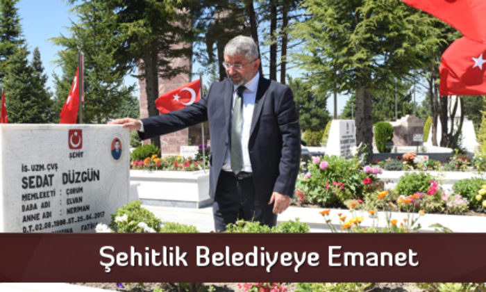 Şehitlik Belediyeye Emanet