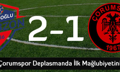 Y.Çorumspor Deplasmanda İlk Mağlubiyetini Aldı