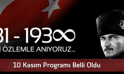 10 Kasım Programı Belli Oldu