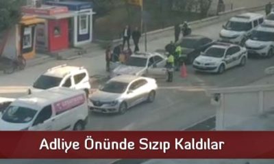 Adliye Önünde Sızıp Kaldılar