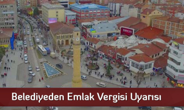 Belediyeden Emlak Vergisi Uyarısı