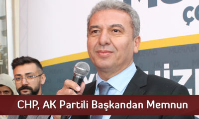 CHP, AK Partili Başkandan Memnun