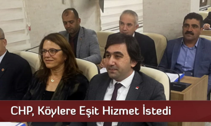 CHP, Köylere Eşit Hizmet İstedi