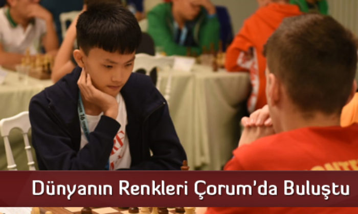 Dünyanın Renkleri Çorum’da Buluştu