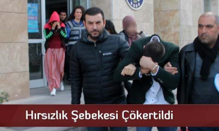 Hırsızlık Şebekesi Çökertildi