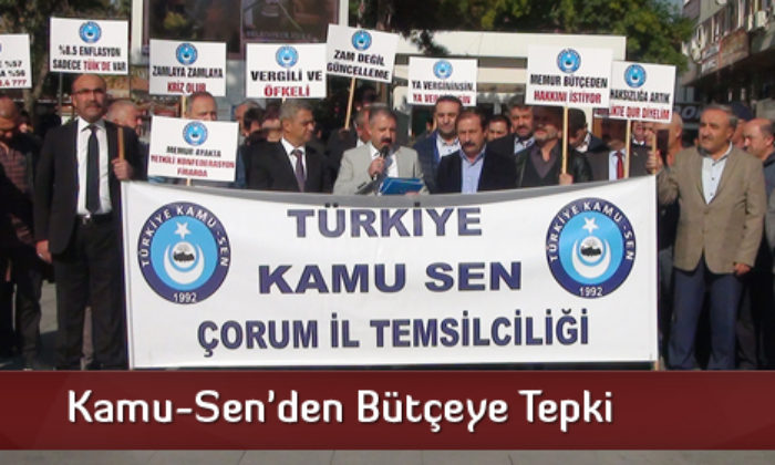 Kamu-Sen’den Bütçeye Tepki