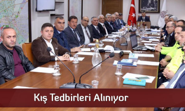 Kış Tedbirleri Alınıyor