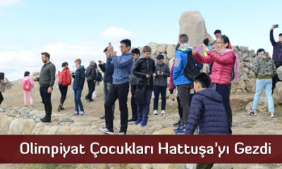 Olimpiyat Çocukları Hattuşa’yı Gezdi
