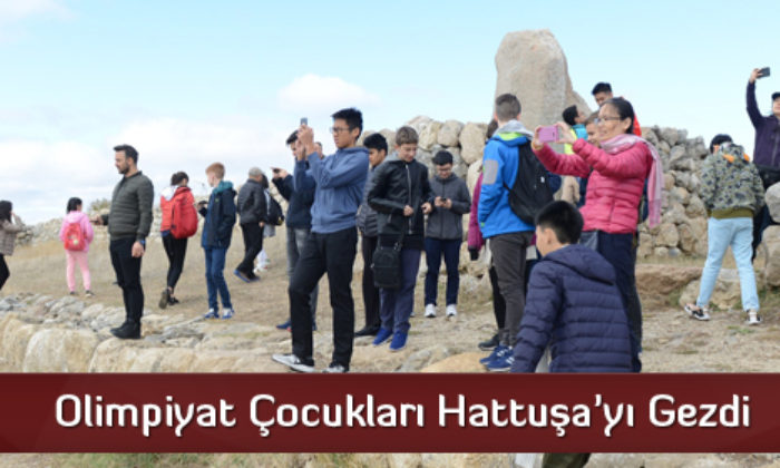 Olimpiyat Çocukları Hattuşa’yı Gezdi