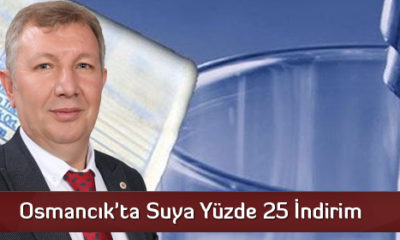 Osmancık’ta Suya Yüzde 25 İndirim