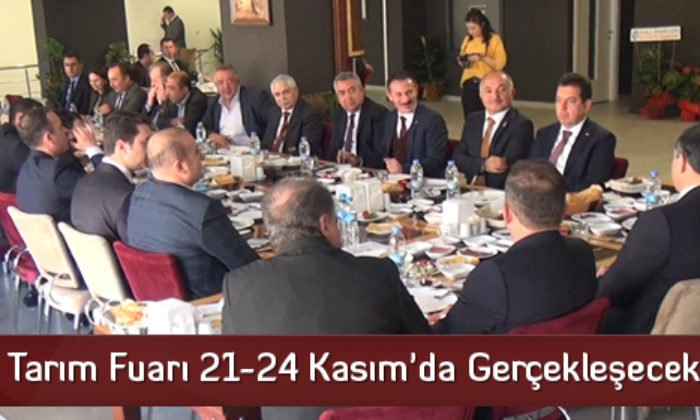 Tarım Fuarı 21-24 Kasım’da Gerçekleşecek