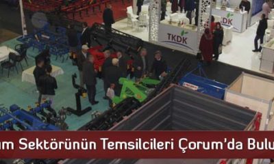 Tarım Sektörünün Temsilcileri Çorum’da Buluştu