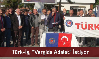 Türk-İş, “Vergide Adalet” İstiyor