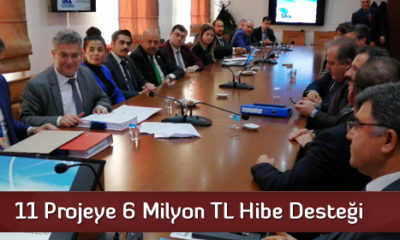 11 Projeye 6 Milyon TL Hibe Desteği