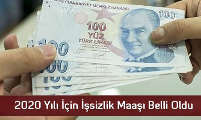 2020 Yılı İçin İşsizlik Maaşı Belli Oldu