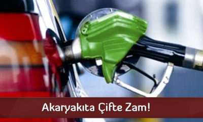 Akaryakıta Çifte Zam!