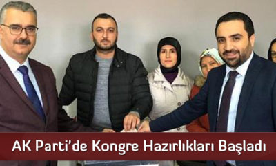 Ak Parti’de Kongre Hazırlıkları Başladı