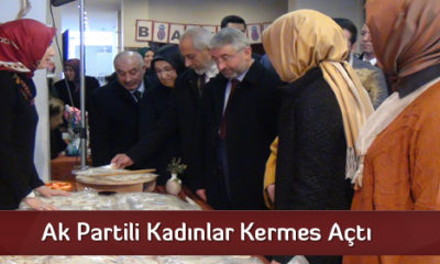 Ak Partili Kadınlar Kermes Açtı