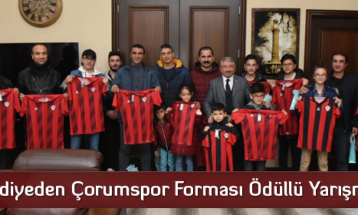 Belediyeden Çorumspor Forması Ödüllü Yarışma