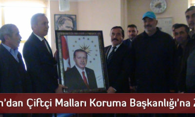 Ceylan’dan Çiftçi Malları Koruma Başkanlığı’na Ziyaret