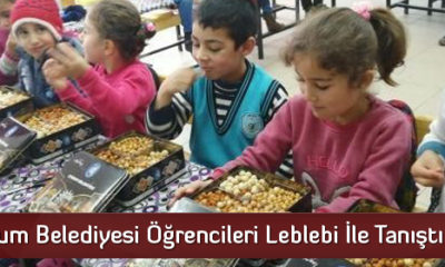 Çorum Belediyesi Öğrencileri Leblebi İle Tanıştırıyor