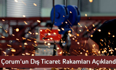 Çorum’un Dış Ticaret Rakamları Açıklandı