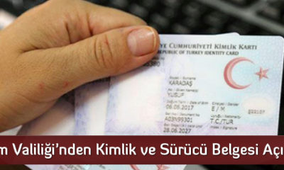 Çorum Valiliği’nden Kimlik ve Sürücü Belgesi Açıklaması