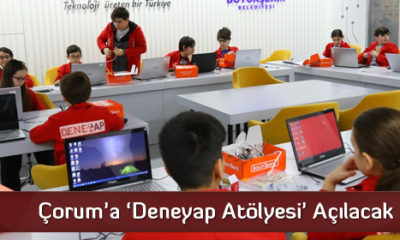 Çorum’a ‘Deneyap Atölyesi’ Açılacak