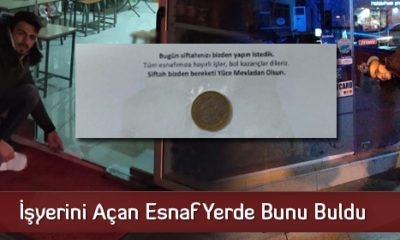 İşyerleri Kapalıyken Para Bıraktılar