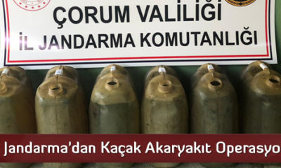 Jandarma’dan Kaçak Akaryakıt Operasyonu