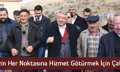 “Şehrimizin Her Noktasına Hizmet Götürmek İçin Çalışıyoruz”