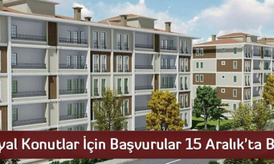 Sosyal Konutlar İçin Başvurular 15 Aralık’ta Başlıyor