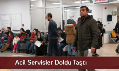 Acil Servisler Doldu Taştı