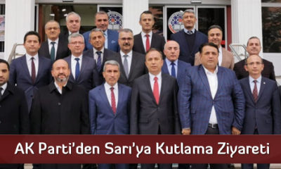 AK Parti’den Sarı’ya Kutlama Ziyareti