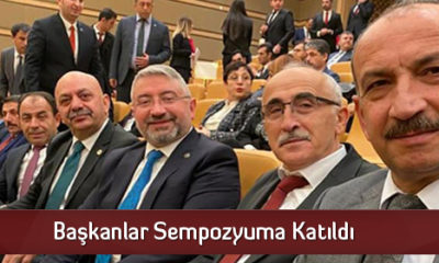 Başkanlar Sempozyuma Katıldı