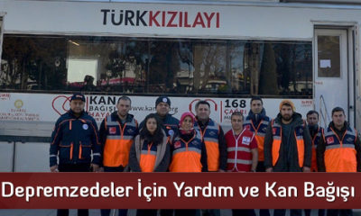 Çorum’dan Depremzedeler İçin Yardım ve Kan Bağışı