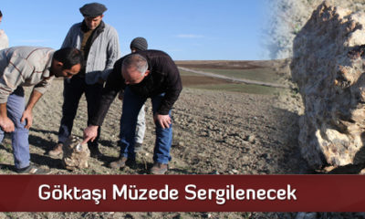 Göktaşı Müzede Sergilenecek
