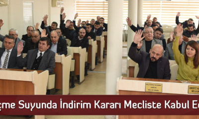 İçme Suyunda İndirim Kararı Mecliste Kabul Edildi