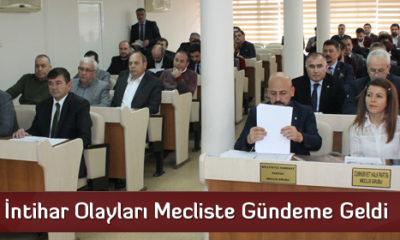İntihar Olayları Mecliste Gündeme Geldi