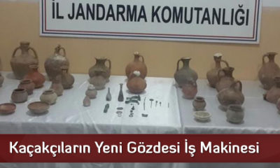 Kaçakçıların Yeni Gözdesi İş Makinesi