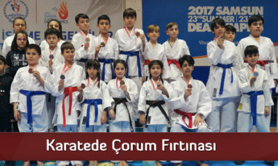 Karatede Çorum Fırtınası