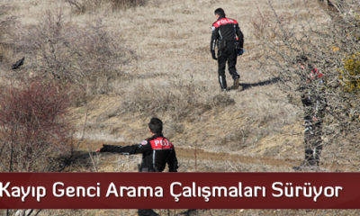 Kayıp Genci Arama Çalışmaları Sürüyor