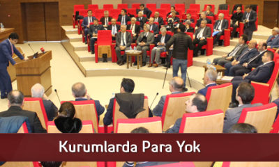 Kurumlarda Para Yok!