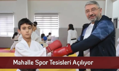 Mahalle Spor Tesisleri Açılıyor