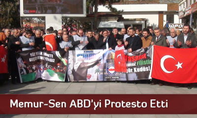Memur-Sen ABD’yi Protesto Etti