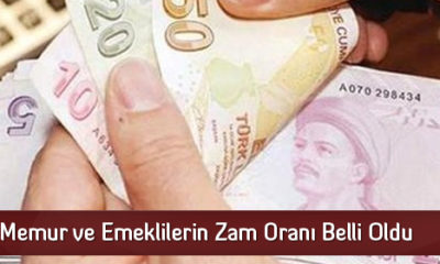 Memur ve Emeklilerin Zam Oranı Belli Oldu