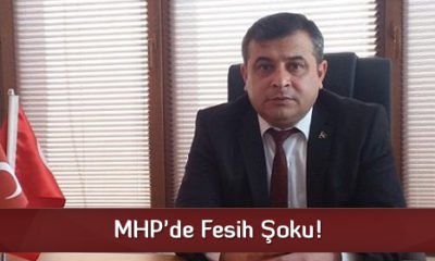 MHP’de Fesih Şoku!